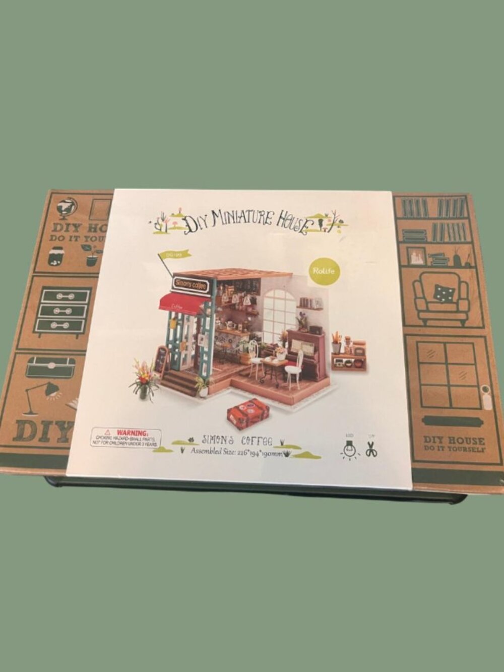 Official RoLife Miniature Coffee Shop